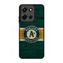 Oakland Athletics Wooden Style Moto G 5G 2025 Case
