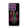 Alpha Kappa Alpha Unshakable Moto G Power 5G 2025 Case