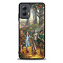 The wizard of oz paint Moto G Power Case