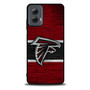 Atlanta Falcons Wooden Style Moto G Power Case