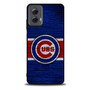 Chicago Cubs Wooden Style Moto G Power Case