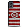 Cincinnati Reds Wooden Style Moto G Power Case