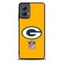 Green Bay Packer in Yellow Moto G Power Case