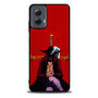One Piece Series Mihawk in Red Moto G Power Case
