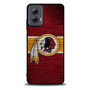 Washington Commanders Wooden Style Moto G Power Case