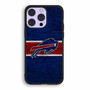Buffalo Bills Wooden Style iPhone 14 Pro Case