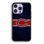 Chicago Bears Wooden Logo iPhone 14 Pro Case