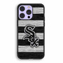 Chicago White Sox Wooden Style iPhone 14 Pro Case