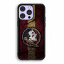 Florida State Seminoles Asphalt Style iPhone 14 Pro Case