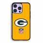 Green Bay Packer in Yellow iPhone 14 Pro Case