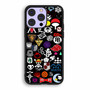 Manga symbols anime iPhone 14 Pro Case