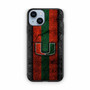 Miami Hurricanes  Asphalt Style iPhone 14 Series Case
