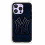 New York Yankees Blue metal iPhone 14 Pro Case