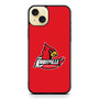 Louisville Cardinals football new logo iPhone 15 Plus Case