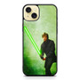 Luke Skywalker Green Saber iPhone 15 Plus Case