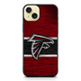 Atlanta Falcons Wooden Style iPhone 15 Plus Case