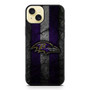 Baltimore Ravens Asphalt Style iPhone 15 Plus Case
