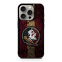 Florida State Seminoles Asphalt Style iPhone 15 Pro Case
