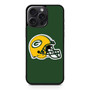 Green Bay Packer Helmet iPhone 15 Pro Max Case