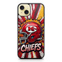 Kansas City Chiefs Drip Helmet iPhone 15 Plus Case