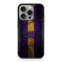 LSU Tigers Asphalt Style iPhone 15 Pro Case