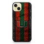 Miami Hurricanes  Asphalt Style iPhone 15 Plus Case