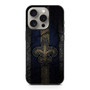 New Orleans Saints Asphalt Style iPhone 15 Pro Case
