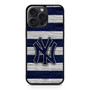 New York Yankees Wooden Style iPhone 15 Pro Max Case