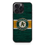 Oakland Athletics Wooden Style iPhone 15 Pro Max Case