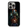 Pennywise Micheal Myers Jason Voorhees and Chucky iPhone 15 Pro Case