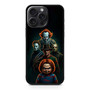 Pennywise Micheal Myers Jason Voorhees and Chucky iPhone 15 Pro Max Case