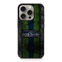 Seattle Seahawks Asphalt Style iPhone 15 Pro Case