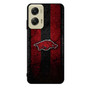 Arkansas Razorbacks Asphalt Style Motorola Moto G Stylus 5G 2024 Case