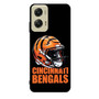 Cincinnati Bengals The Helmet Motorola Moto G Stylus 5G 2024 Case