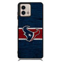 Houston Texans Wooden Style Motorola Moto G Stylus Series Case