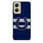 Indianapolis Colts Wooden Style Motorola Moto G Stylus 5G 2024 Case