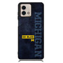 Michigan Wolverine Go Blue Motorola Moto G Stylus Series Case