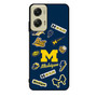 Michigan Wolverines themed decals Motorola Moto G Stylus 5G 2024 Case