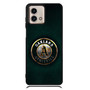 Oakland Athletics Green metal Motorola Moto G Stylus Series Case