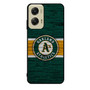 Oakland Athletics Wooden Style Motorola Moto G Stylus 5G 2024 Case