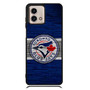 Toronto Blue Jays Wooden Style Motorola Moto G Stylus Series Case