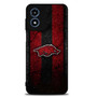 Arkansas Razorbacks Asphalt Style Motorola Moto G Play 2024 Case