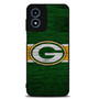 Green Bay Packer Wooden Style Motorola Moto G Play 2024 Case