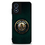 Oakland Athletics Green metal Motorola Moto G Play 2024 Case