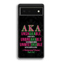Alpha Kappa Alpha Unshakable Google Pixel 6/ Google Pixel 6a/ Google Pixel 6 Pro Case
