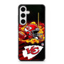 KC chiefs On Fire Samsung Galaxy S24+ Case