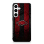Arkansas Razorbacks Asphalt Style Samsung Galaxy S24+ Case
