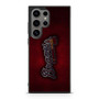 Atlanta Braves Red Metal Style Samsung Galaxy S24 Ultra Case