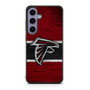 Atlanta Falcons Wooden Style Samsung Galaxy S24 Series Case