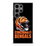Ciccinnati Bengals Helmet Samsung Galaxy S24 Ultra Case